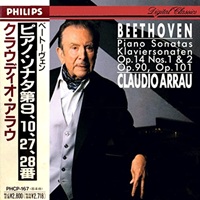Claudio Arrau/Piano Sonata No. 27 in E Minor, Op. 90 - Discography